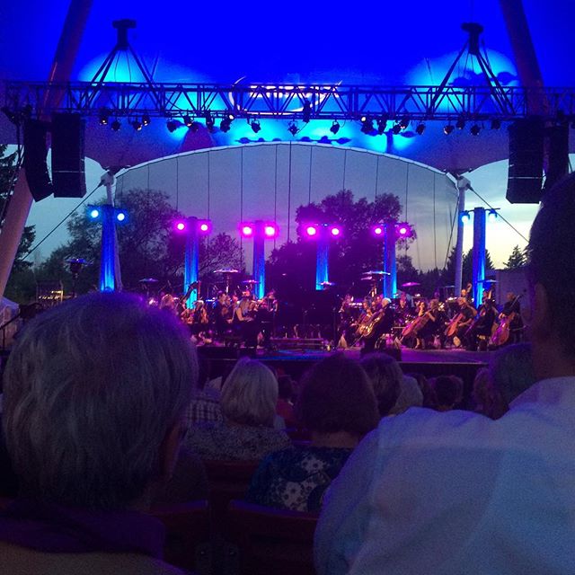 Rachmaninov outdoors with the Edmonton Symphony Orchestra.