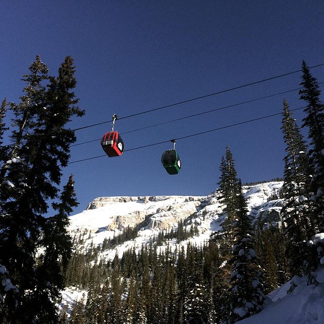 Another beautiful day up at sunshine.